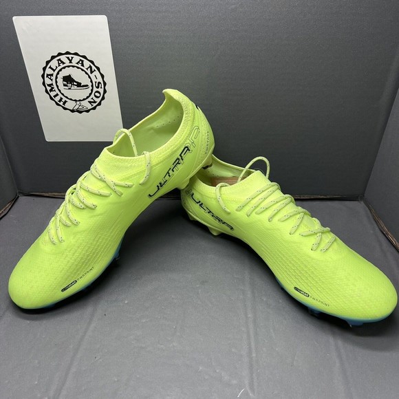 Puma Ultra Ultimate Firm Ground 106898-01 Soccer Cleats Yellow Women Sz 11.5 NEW - Picture 9 of 16